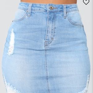FN Daynna Denim skirt
